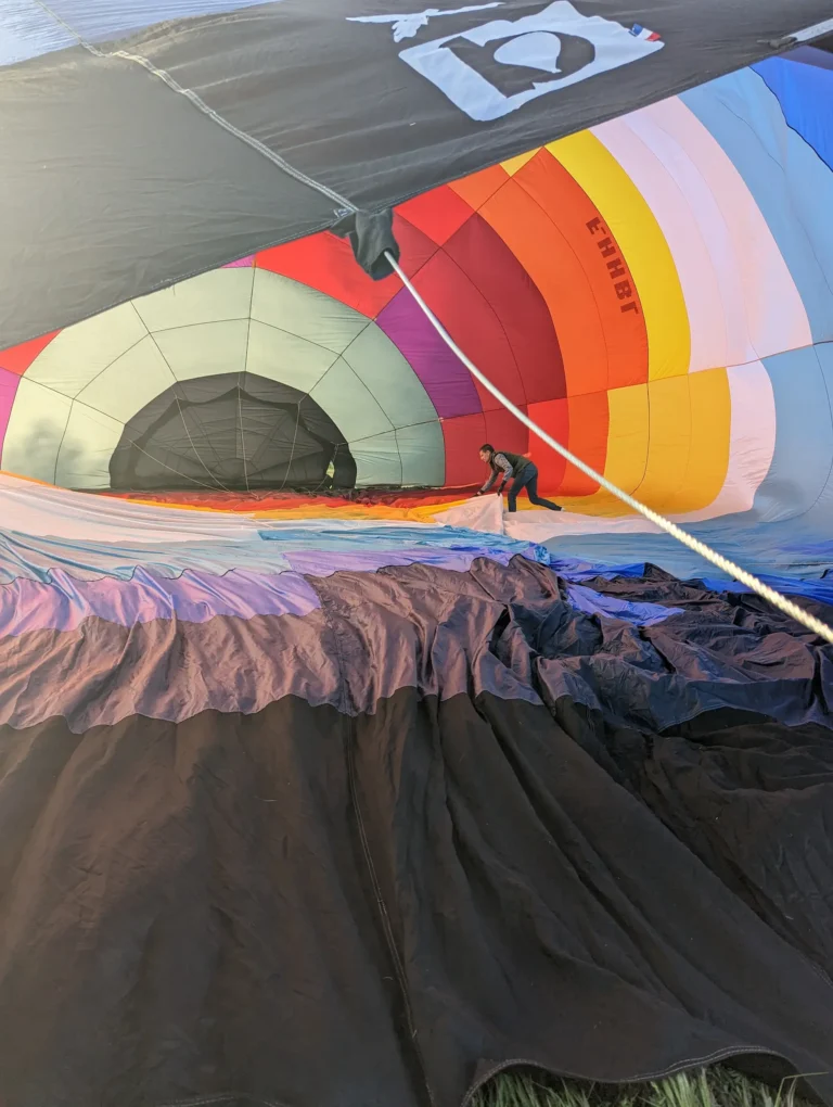 Gonflage Montgolfière Lairduperche (1)