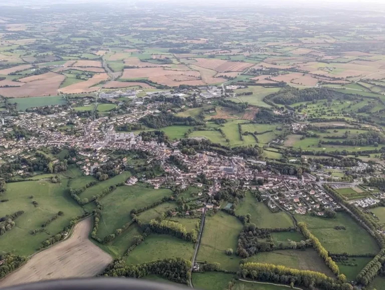 Vue Mongolfière Lairduperche Village